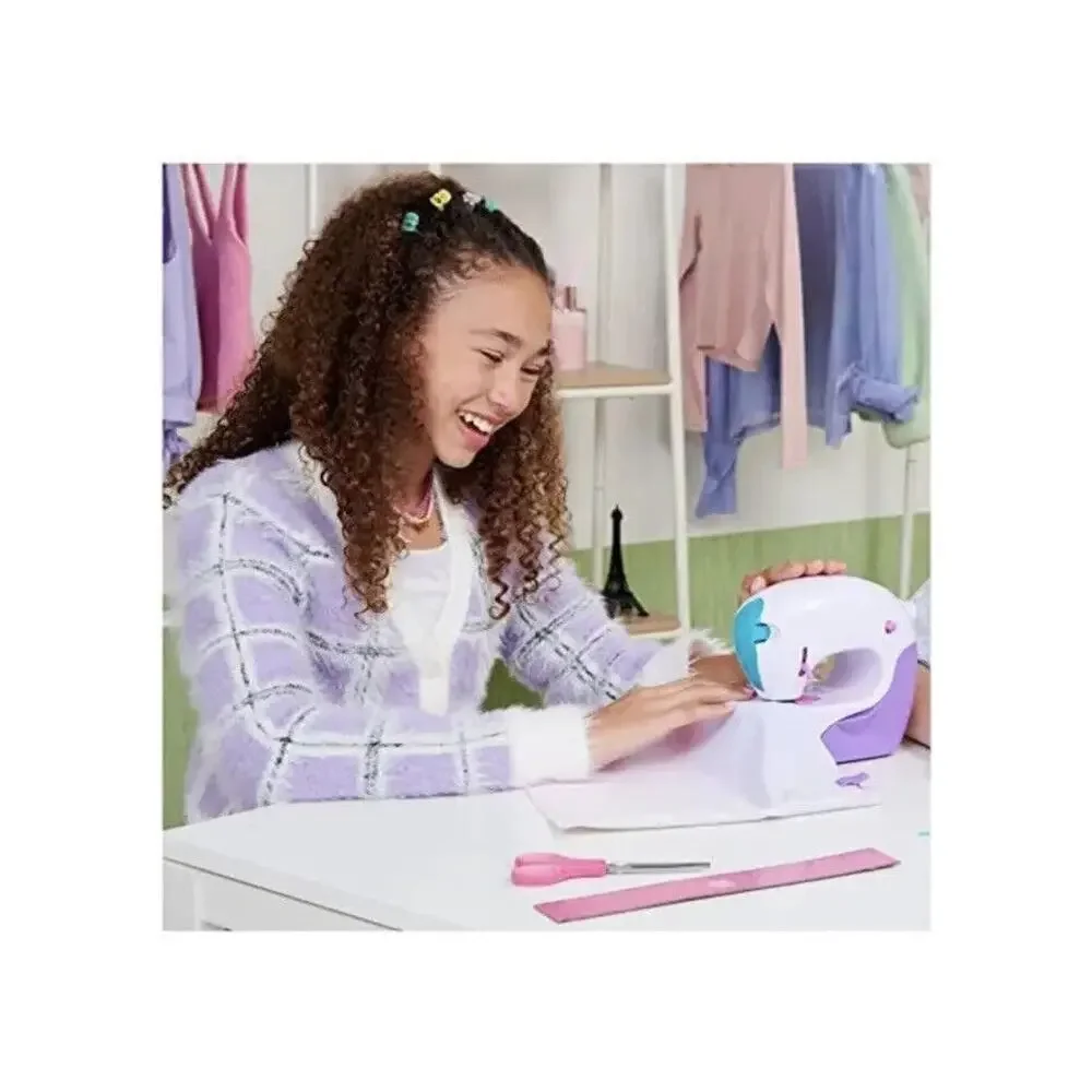 Cool Maker Stitch ‘N Style Fashion Studio Pre-Threaded Sewing Machine Toy wit...